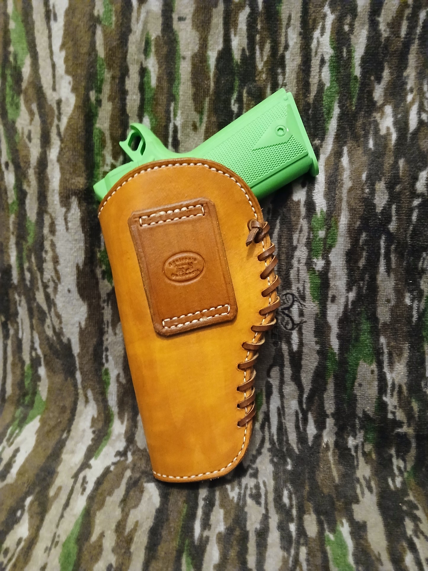 Saddle tan holster (large)