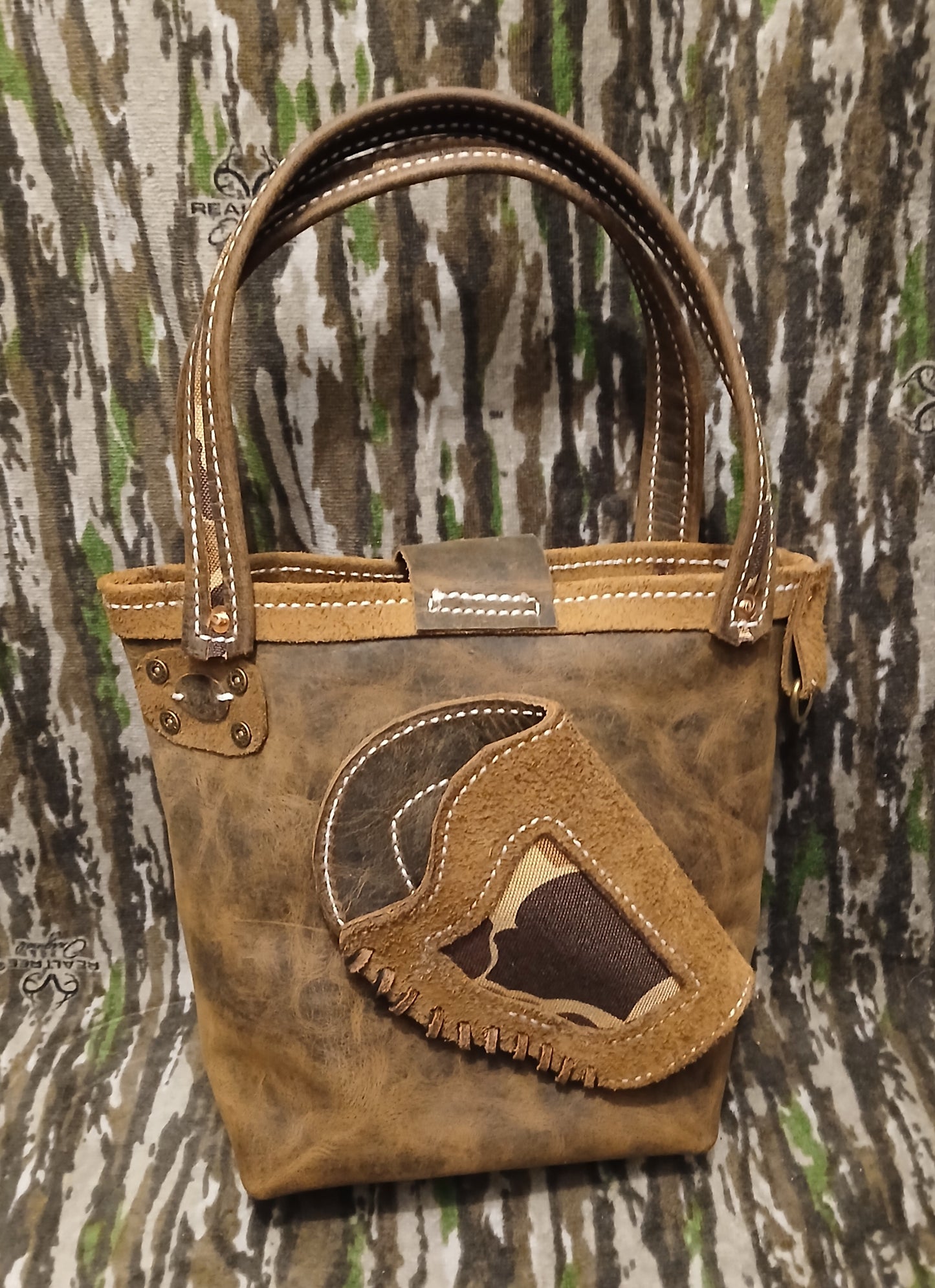 Leather/canvas bag