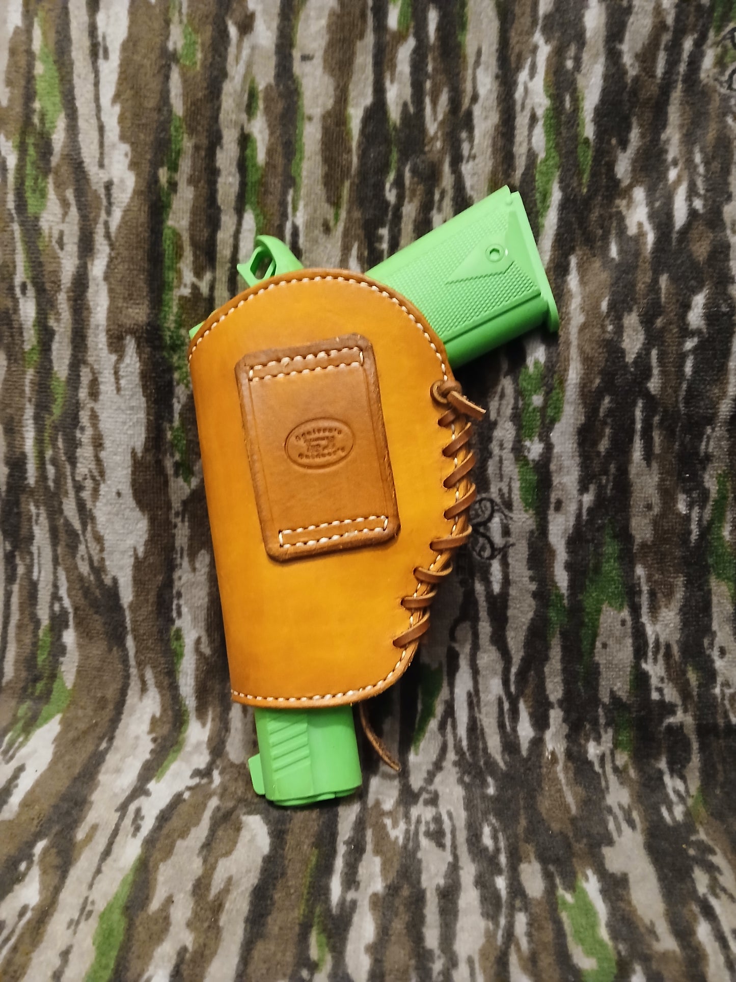 Saddle tan holster (small)