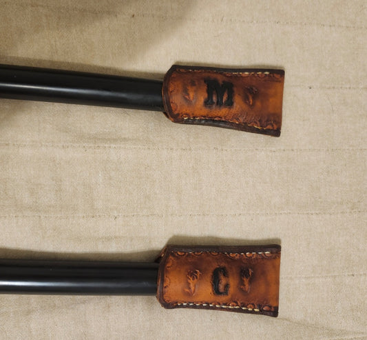 Custom leather bb gun barrel cover